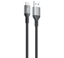 Кабель Proove ReGen Silicone USB to Type-C 3A (1m) black 2003000220483 6901116767211