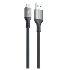 Кабель Proove ReGen Silicone USB to Type-C 3A (1m) black 2003000220483 6901116767211