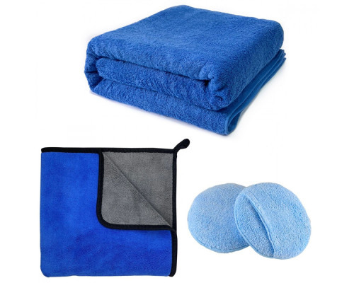 Набір для догляду за авто 13 предметів blue 2003000235951