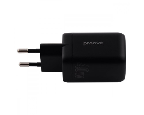 МЗП Proove Silicone Power 40W (Type-C + Type-C) black