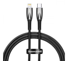 Кабель Baseus Glimmer Series Fast Charging Type-C to Lightning 20W (1m) black 2001001041731 6932172617844