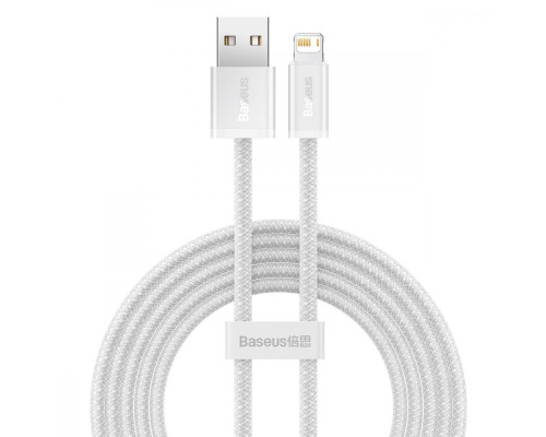 Кабель Baseus Dynamic Series Fast Charging Lightning 2.4A (2m) white