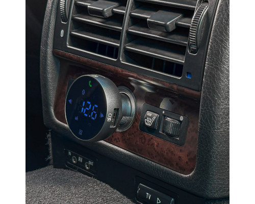 АЗП Proove FM Launcher Sound Sync 30W (PD+QC3.0) Type-C+USB gray 2001001422257 6900111430922