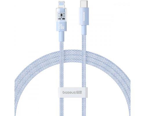 Кабель Baseus Gem Fast-Charging Type-C to Lightning 20W 1m blue 2003000198201 6932172658892