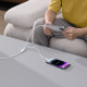 Кабель Baseus Silky One-for-Three Fast Charging USB to Micro USB+Lightning+Type-C 100W 1.5m black 2003000230970 6932172684679