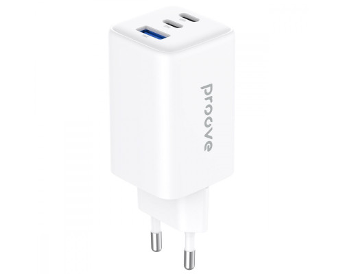 МЗП Proove Pocket GaN 65W (2Type-C + USB) white 2003000181104 6901115382644