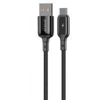 Кабель Proove Dense Metal USB to Type-C 3A (1m) black 2001001400385 6901119361584