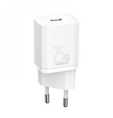 МЗП Baseus Super Silicone PD Charger 25W (1Type-C) white