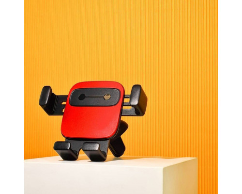 Автомобільний тримач Baseus Cube Gravity Vehicle Mounted red