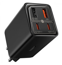 МЗП Baseus GaN6 Pro Fast Charger 2 Type-C + 2 USB 65W black 2001001934583 6932172644444