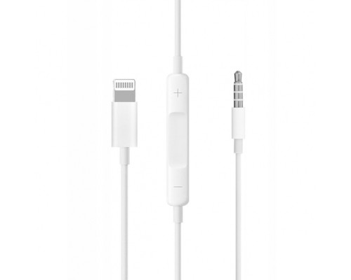 Перехідник Apple Lightning to 3.5mm AUX Audio Cable (1m) With Control