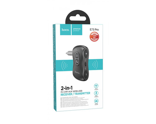 AUX Bluetooth Transmitter Hoco E73 Pro Journey black