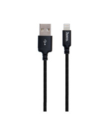 Кабель USB Hoco X14 Times Speed Lightning 2m Колір Чорний 6957531062882