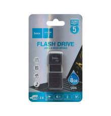 USB флеш-накопичувач Hoco UD6 USB 2.0 8GB Колір Чорний