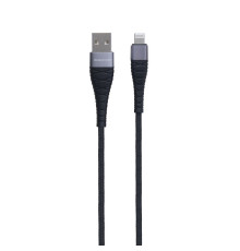 Кабель USB Borofone BX32 Munificent Lightning 0.25m Колір Чорний 6931474711984