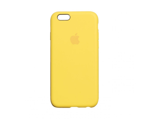 Чохол Silicone Case Full Size (AA) для iPhone 6/6s Колір 51.Mellow yellow 2020000202196