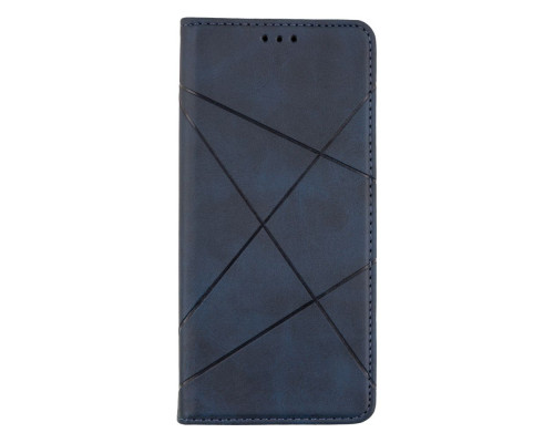 Чохол-книжка Business Leather для Samsung Galaxy A42 Колір Синiй