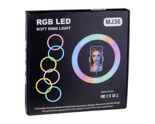 Лампа RGB MJ36 36cm Колір Чорний
