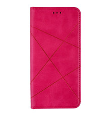 Чохол-книжка Business Leather для Oppo A12 Колір Crimson 2020000215509