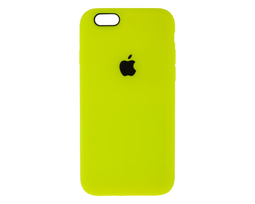 Чохол Silicone Case Full Size (AA) для iPhone 6/6s Колір 51.Mellow yellow 2020000202196