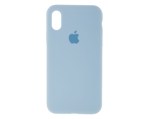 Чохол Silicone Case Full Size (AA) для iPhone X/Xs 16.Blue ma23277_1024987 2020000152880