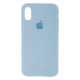 Чохол Silicone Case Full Size (AA) для iPhone X/Xs Колір 16.Blue 2020000152880