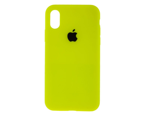Чохол Silicone Case Full Size (AA) для iPhone X/Xs 16.Blue ma23277_1024987 2020000152880