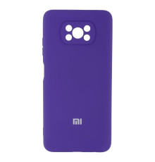 Чохол Full Case with frame для Xiaomi Poco X3 Колір 34, Purple 2020000234357