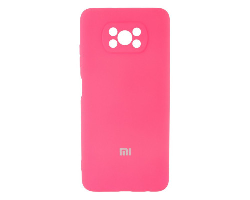 Чохол Full Case with frame для Xiaomi Poco X3 Колір 38, Shiny pink