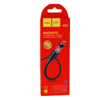 Кабель USB Hoco X52 Sereno magnetic Lightning Колір Чорний