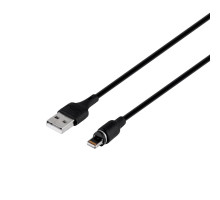 Кабель USB Hoco X52 Sereno magnetic Lightning Колір Чорний 6931474735522