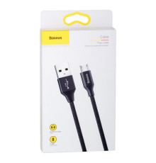 Кабель USB Baseus USB to Micro 2A 1.5M CAMYW-B Колір Чорний, 01 6953156260733