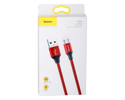 Кабель USB Baseus USB to Micro 2A 1.5M CAMYW-B Колір Чорний, 01 6953156260733