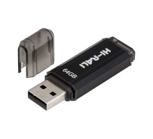 USB флеш-накопичувач Hi-Rali Stark 64gb Колір Чорний 4711472588724