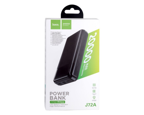 Універсальна Мобільна Батарея Power Bank Hoco J72A Easy travel 20000 mAh Колір Білий