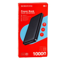 Універсальна Мобільна Батарея Power Bank Borofone BJ3 Minimalist 10000 mAh Колір Чорний