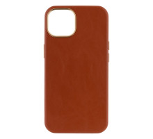 Чохол Leather Case Gold Buttons для iPhone 13 Колір 2, Brown 2020000262787