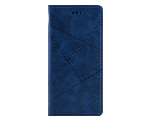 Чохол-книжка Business Leather для Xiaomi Redmi Note 10 Pro Колір Малиновий