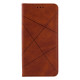 Чохол книжка Business Leather для Xiaomi Redmi Note 10S Колір Brown