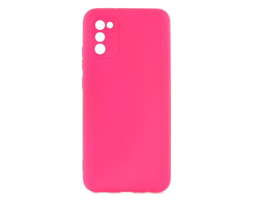 Чохол Full Case No Logo with frame для Samsung A02s (A025) Колір 38, Shiny Pink