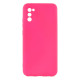 Чохол Full Case No Logo with frame для Samsung A02s (A025) Колір 38, Shiny Pink