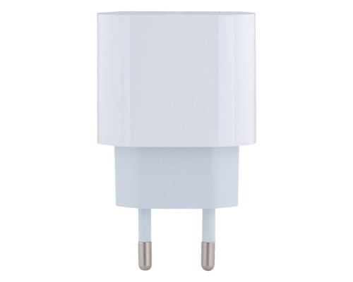 Мережевий Зарядний Пристрій Apple 5V 2A USB-C Тех.пак. LOGO Колір Бiлий