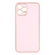 Чохол Leather Gold with Frame without Logo для iPhone 12 Pro Max Колір 12, Peach