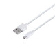 Кабель USB Baseus USB to Micro (2pcs）2.1A 1.5m TZCAMZJ Колір Бiлий, 02