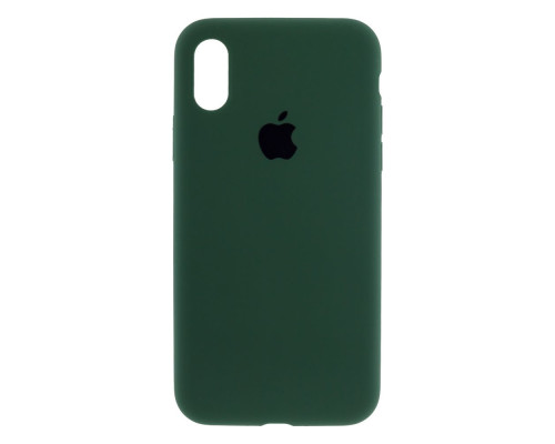 Чохол Silicone Case Full Size (AA) для iPhone X/Xs 16.Blue ma23277_1024987 2020000152880