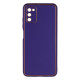 Чохол Leather Gold with Frame without Logo для Samsung A03s 4G Колір 9, Purple