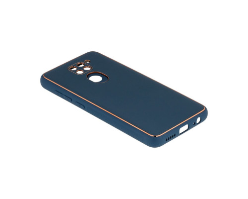 Чохол Leather Gold with Frame without Logo для Xiaomi Redmi Note 9 Колір 1, Red