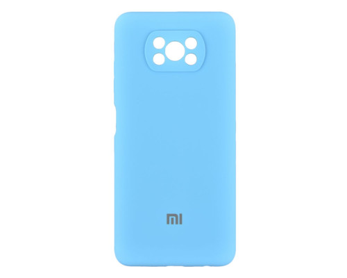 Чохол Full Case HQ with frame для Xiaomi Poco X3/X3 Pro Колір 16, Blue 2020000283829