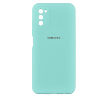 Чохол Full Case HQ with frame для Samsung A03s (164mm) Колір 21, Sea blue 2020000284086