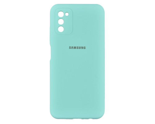 Чохол Full Case HQ with frame для Samsung A03s (164mm) Колір 21, Sea blue 2020000284086